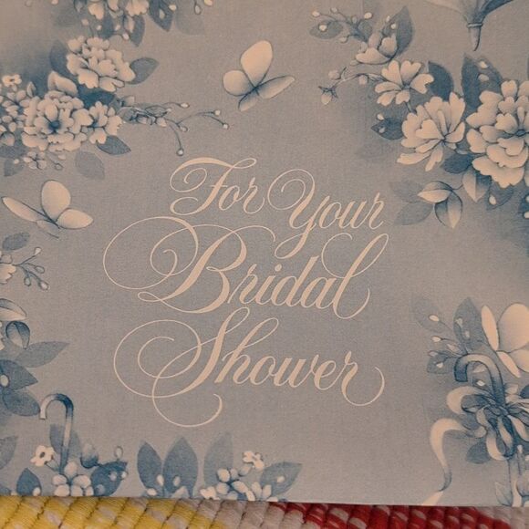 MCM Vintage 60s 70s wedding bridal shower wrapping paper‎ lot  bride floral - Picture 12 of 14